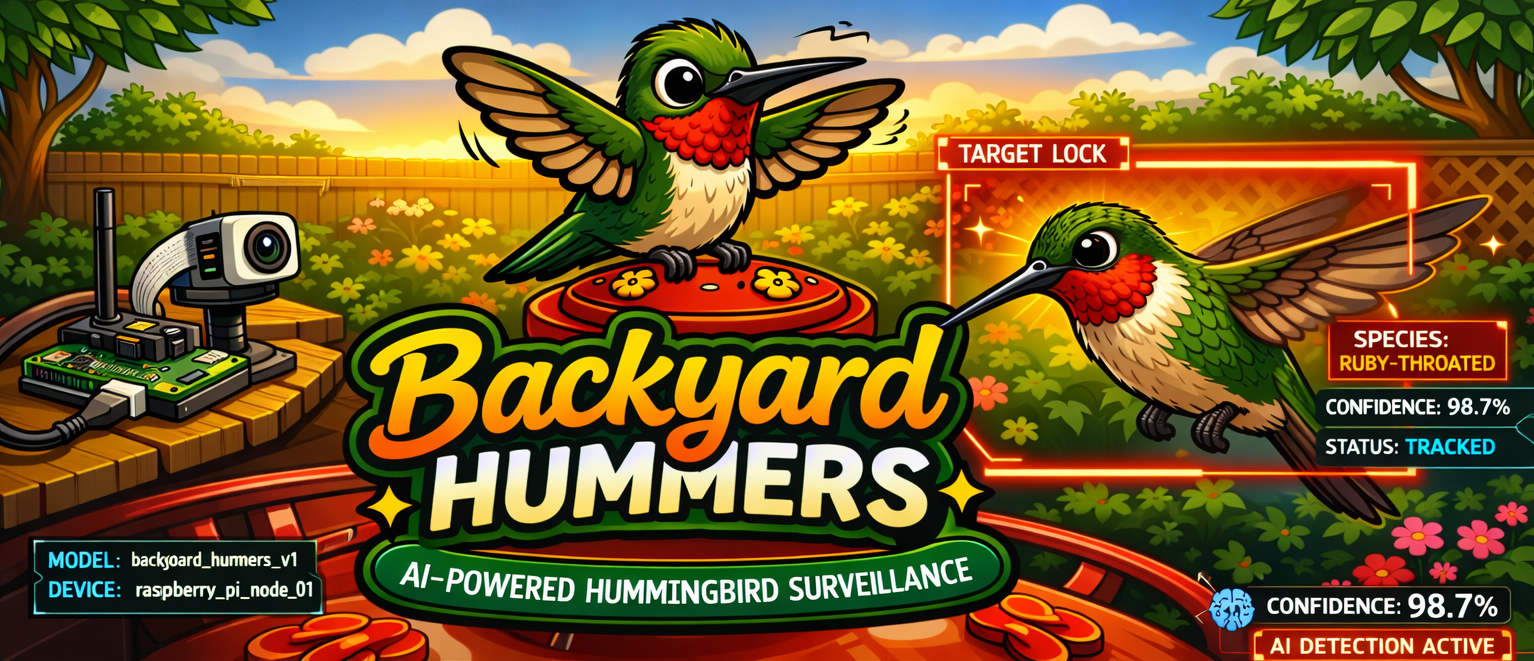 Backyard Hummers - AI-Powered Hummingbird Surveillance